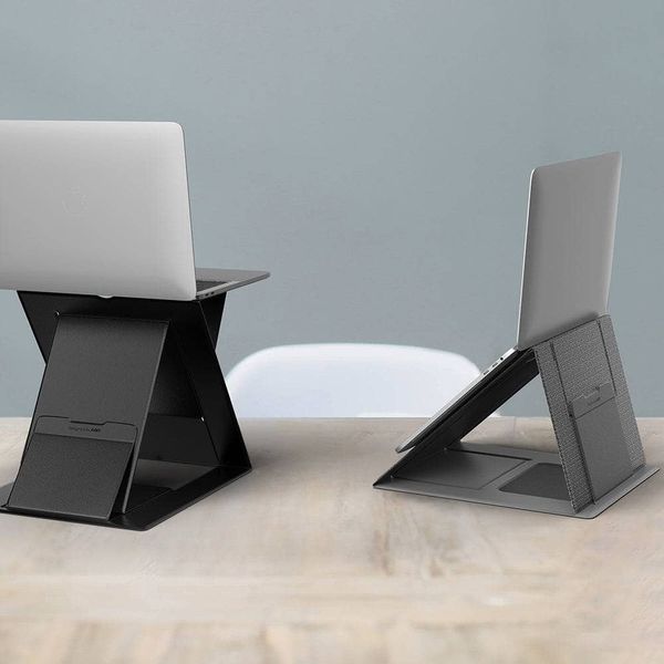 Moft Z - стіл для ноутбука з 4 робочими позиціями MS015-1-GYGY-01 фото